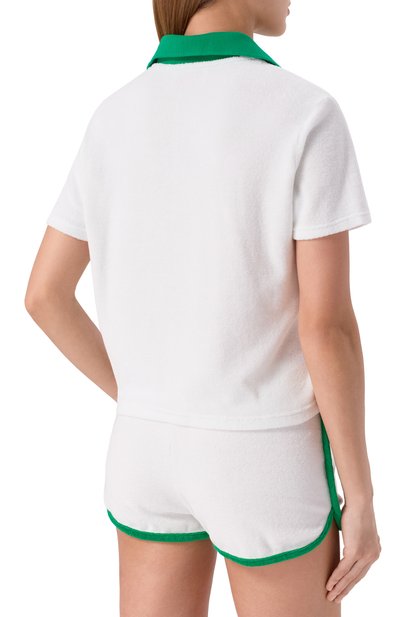 Хлопковое поло MC2 SAINT BARTH, арт. STBW JAIME/05856H, фото 4