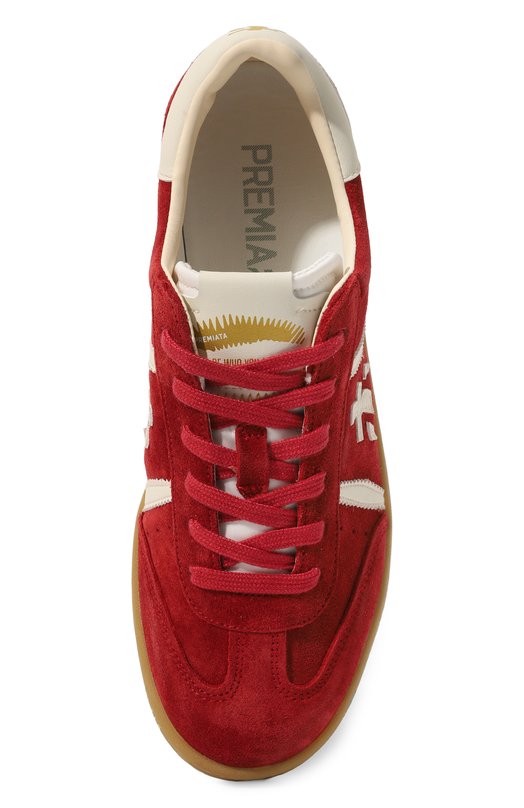 Замшевые кеды Bonnie-D Premiata B0NNIED/VAR 6919 Красный  B0NNIED/VAR 6919 Фото 6