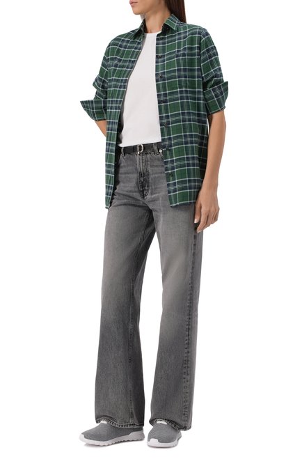 Женские текстильные кроссовки fit KITON, арт. DSSFITSN00847