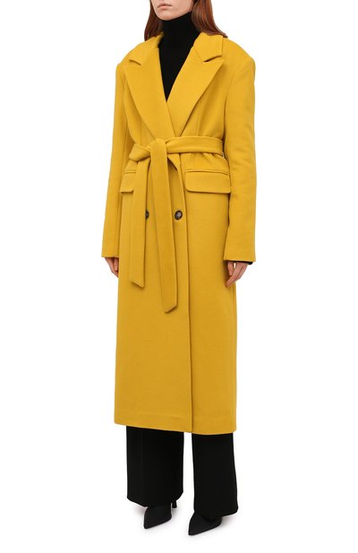 Пальто из шерсти и вискозы LESYANEBO, арт. FW21/H-405/OLZ, фото 3