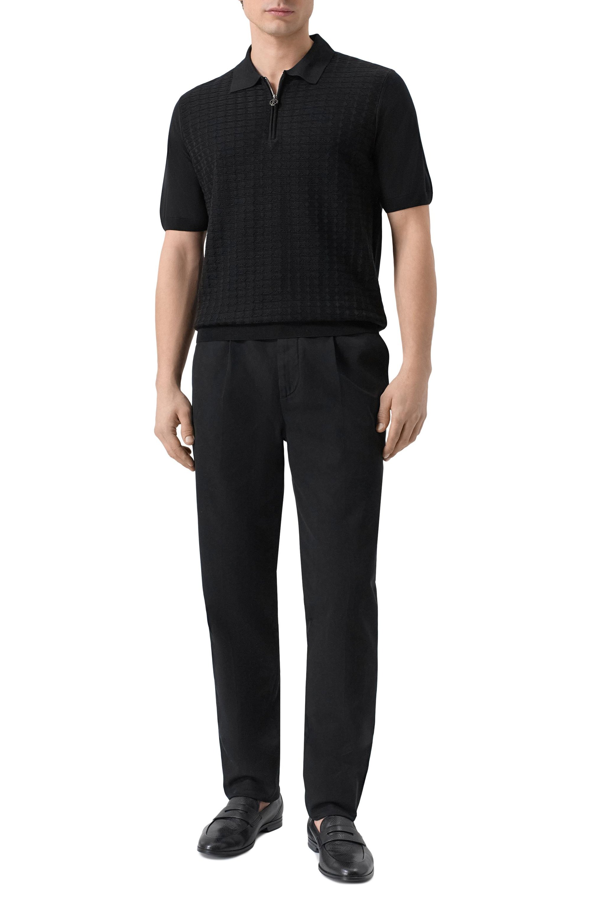 Поло из шелка и хлопка STEFANO RICCI, арт. K212038P31/F26194_002, фото 2