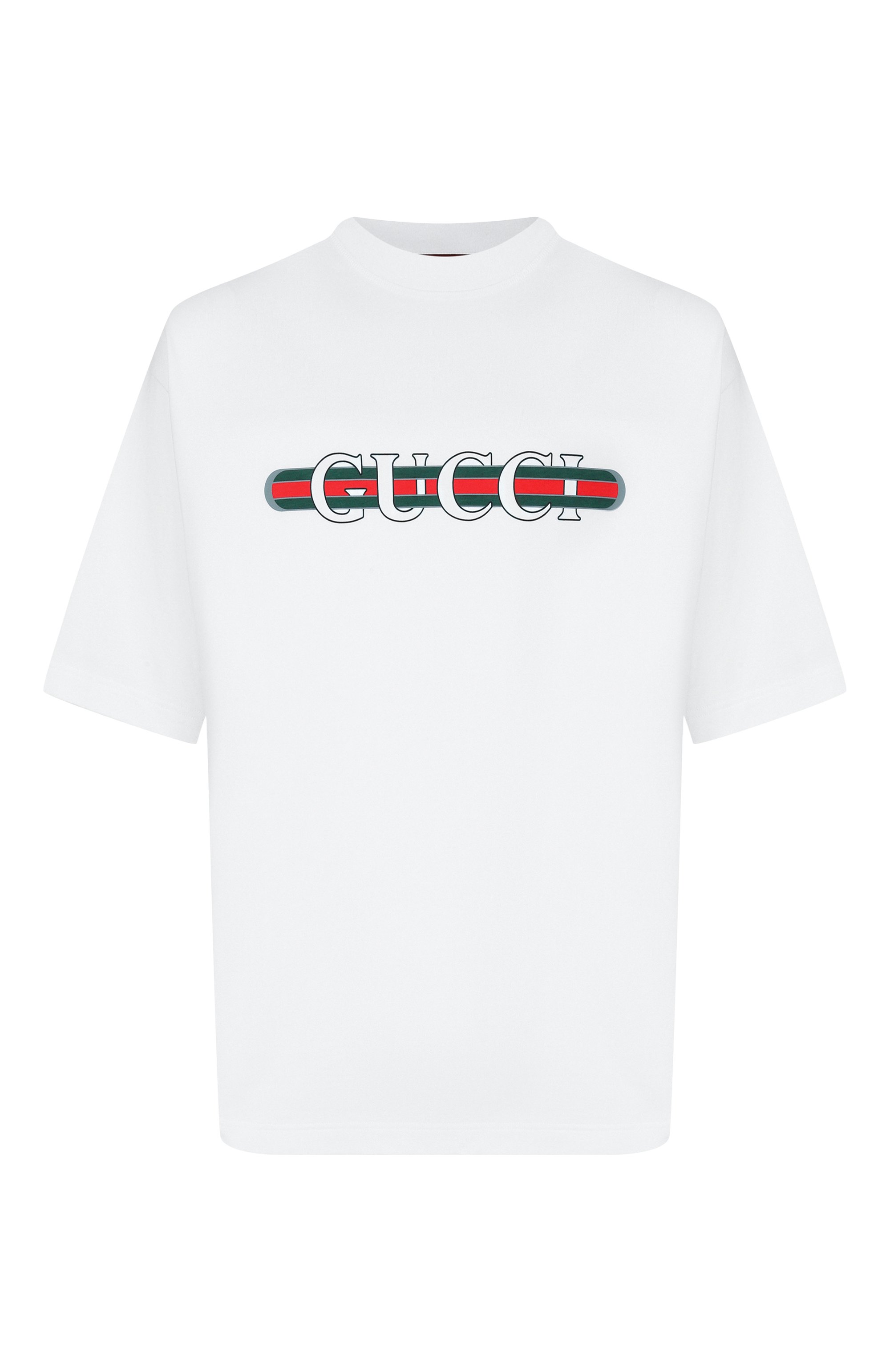 Хлопковая футболка GUCCI, арт. 784361/XJGKB, фото 1