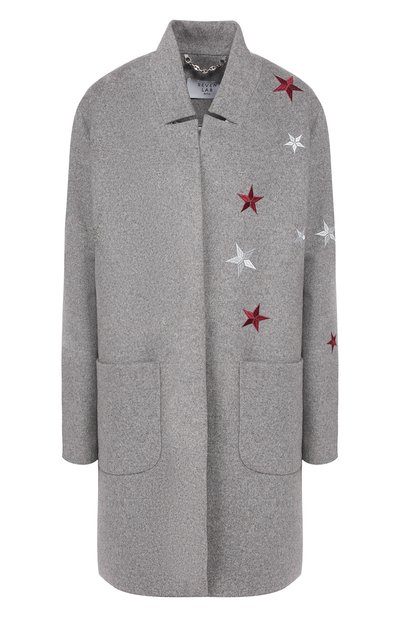Женское пальто из смеси шерсти и кашемира SEVEN LAB, арт. 2C-02RGS grey