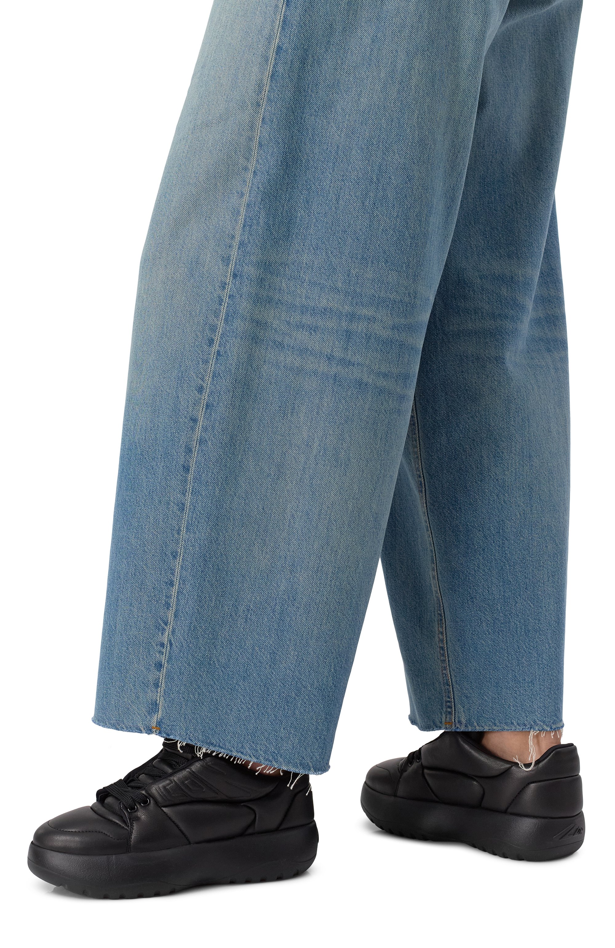 Кожаные кроссовки puffer DSQUARED2, арт. SNW0290, фото 3