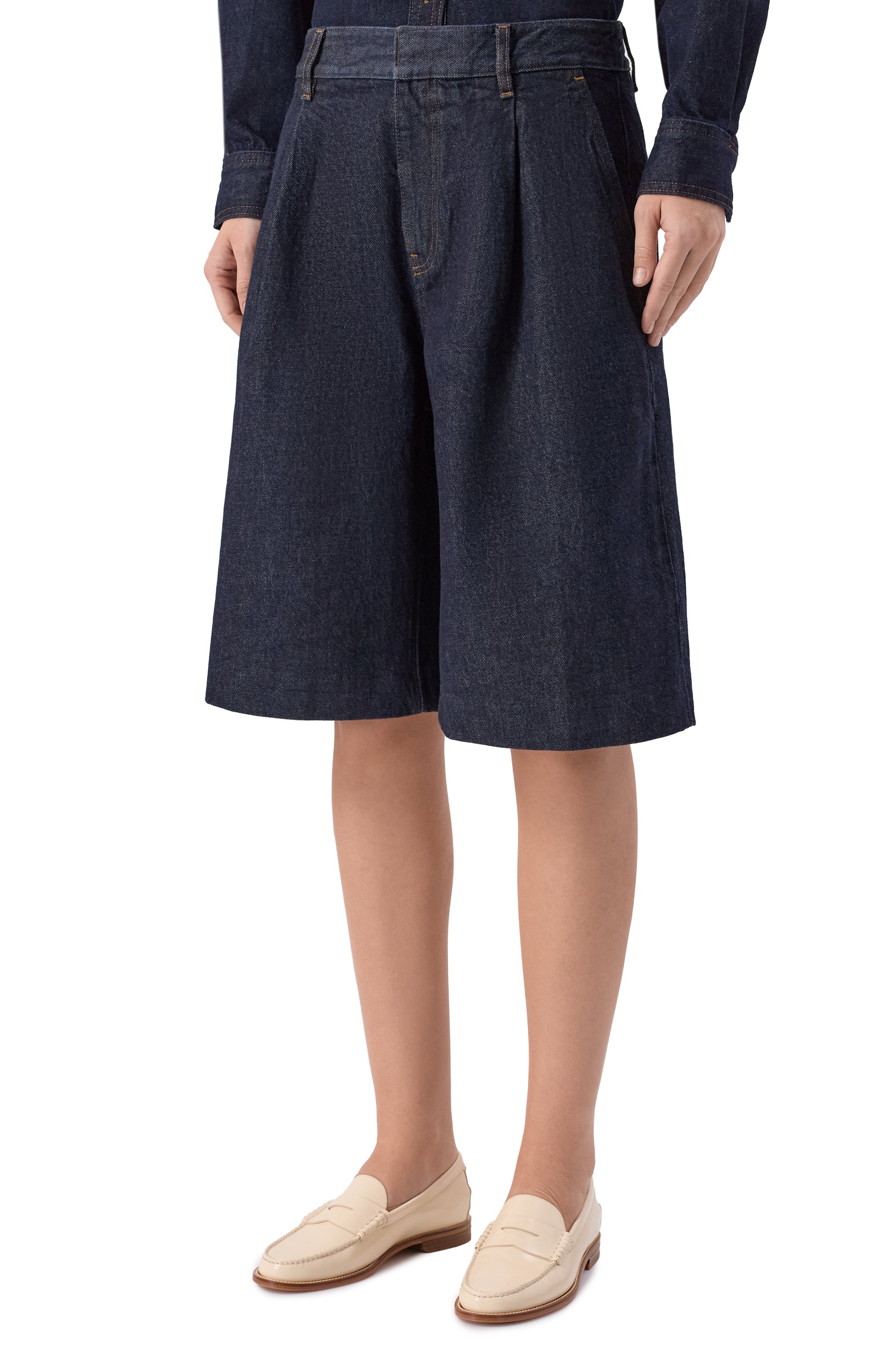 Джинсовые шорты FRAME DENIM, арт. 4015105/THE TAIL0RED SH0RT, фото 3