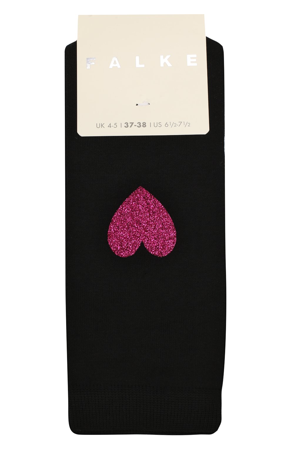 Носки heart FALKE черного цвета по цене 1700 руб., арт. 46307_19_, фото 1 Носки heart FALKE, арт. 46307_19_, фото 1