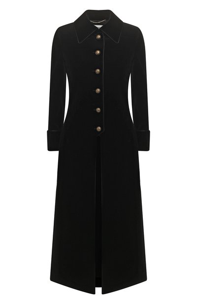 Женское хлопковое пальто SAINT LAURENT, арт. 579318/Y615W