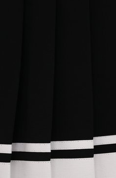 Женская юбка BALMAIN черного цвета, арт. WF1LB205/V089 | Фото 5 (Стили: Гламурный; Длина Ж (юбки, платья, шорты): Мини; Женское Кросс-КТ: юбка-плиссе, Юбка-одежда; Материал сплава: Проставлено; Материал внешний: Вискоза; Драгоценные камни: Проставлено)