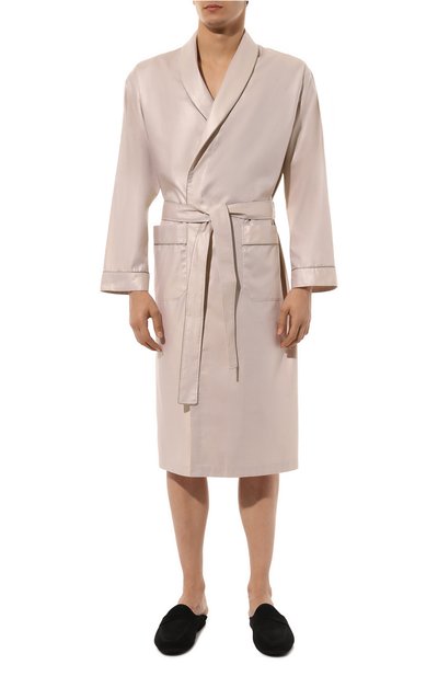 Хлопковый халат ZIMMERLI, арт. 4737-75141, фото 3