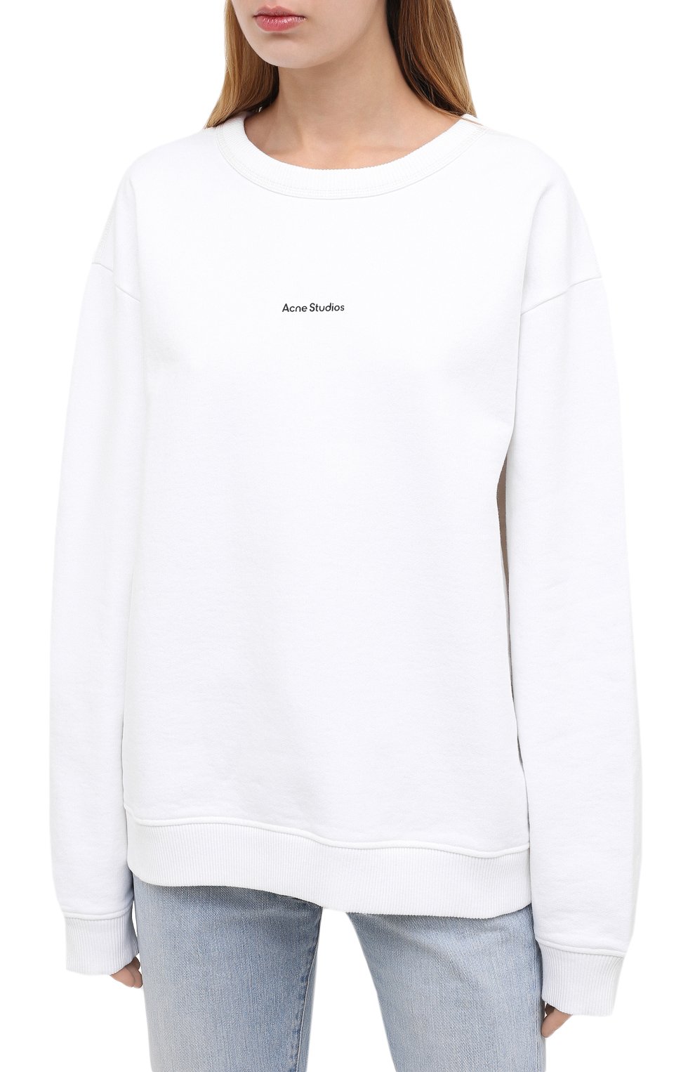 Хлопковый свитшот ACNE STUDIOS, арт. AI0067, фото 3