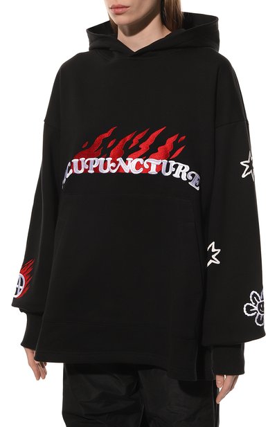 Хлопковое худи ACUPUNCTURE, арт. SS22-ITA-013-099, фото 3