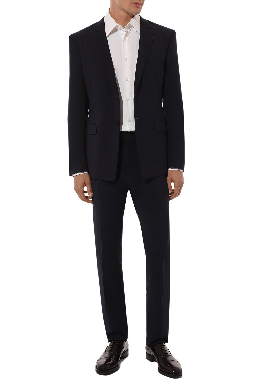 Кожаные оксфорды PRADA, арт. 2EA130-055-F0397-X000, фото 2