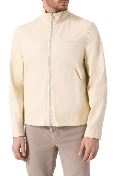 Двусторонняя кожаная куртка BRUNELLO CUCINELLI, арт. MPFLY2036, фото 3