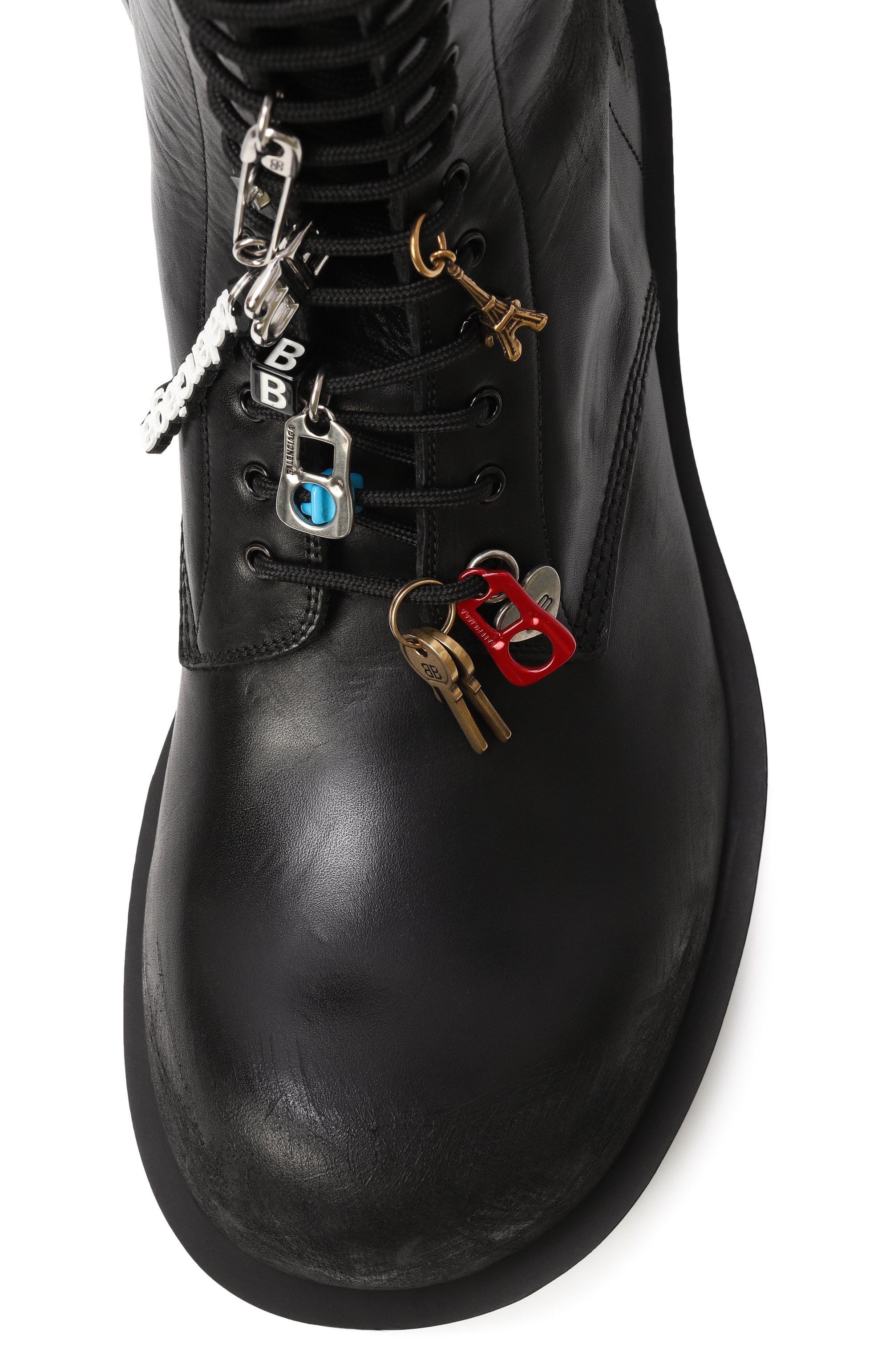 Кожаные ботинки hummer BALENCIAGA, арт. 786137/WCDA3, фото 6