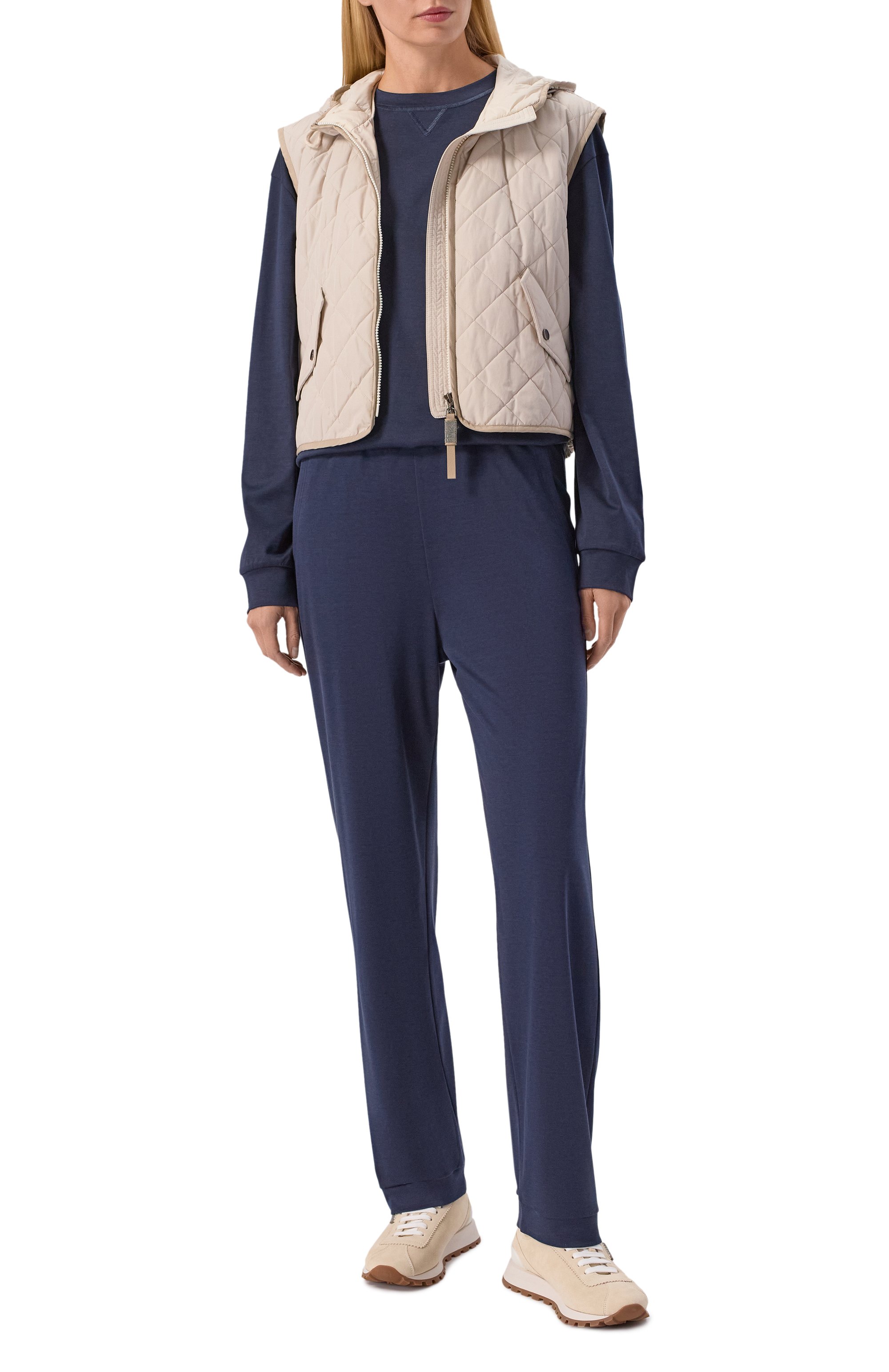 Брюки из шелка и хлопка MVST, арт. M25.2MW.T403/SC00, фото 2