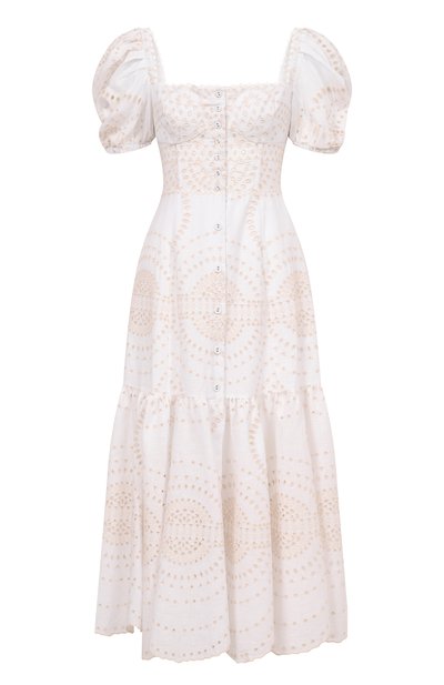 Женское платье из хлопка и льна CHARO RUIZ IBIZA, арт. 254614