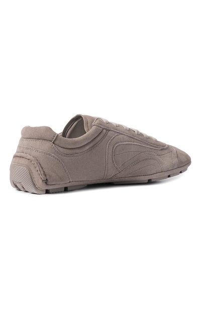 Замшевые кеды PRADA, арт. 4E1165F/G001008, фото 4