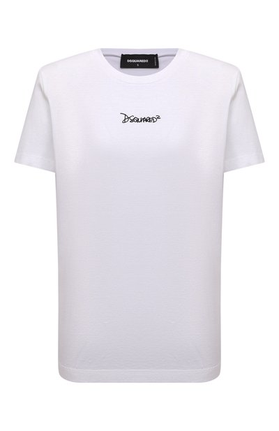 Женская хлопковая футболка DSQUARED2, арт. S75GD0205/S23652