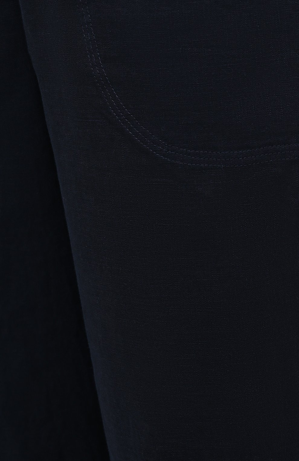 Льняные брюки GIORGIO ARMANI темно-синего цвета по цене 94950 руб., арт. 1SHPP0HA/T022F, фото 5 Льняные брюки GIORGIO ARMANI, арт. 1SHPP0HA/T022F, фото 5