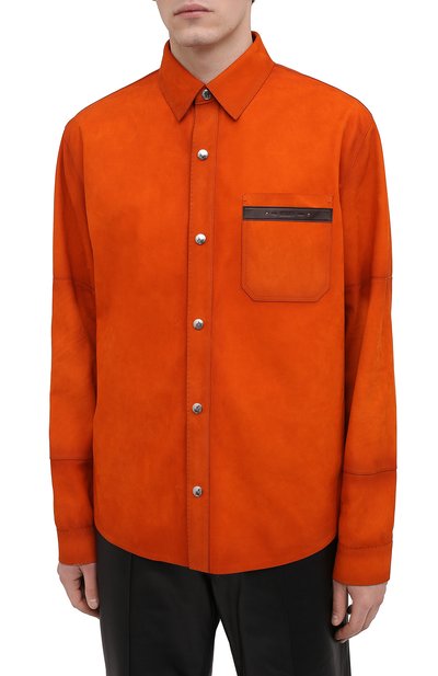 Замшевая рубашка BERLUTI, арт. R19LSU25-001, фото 3