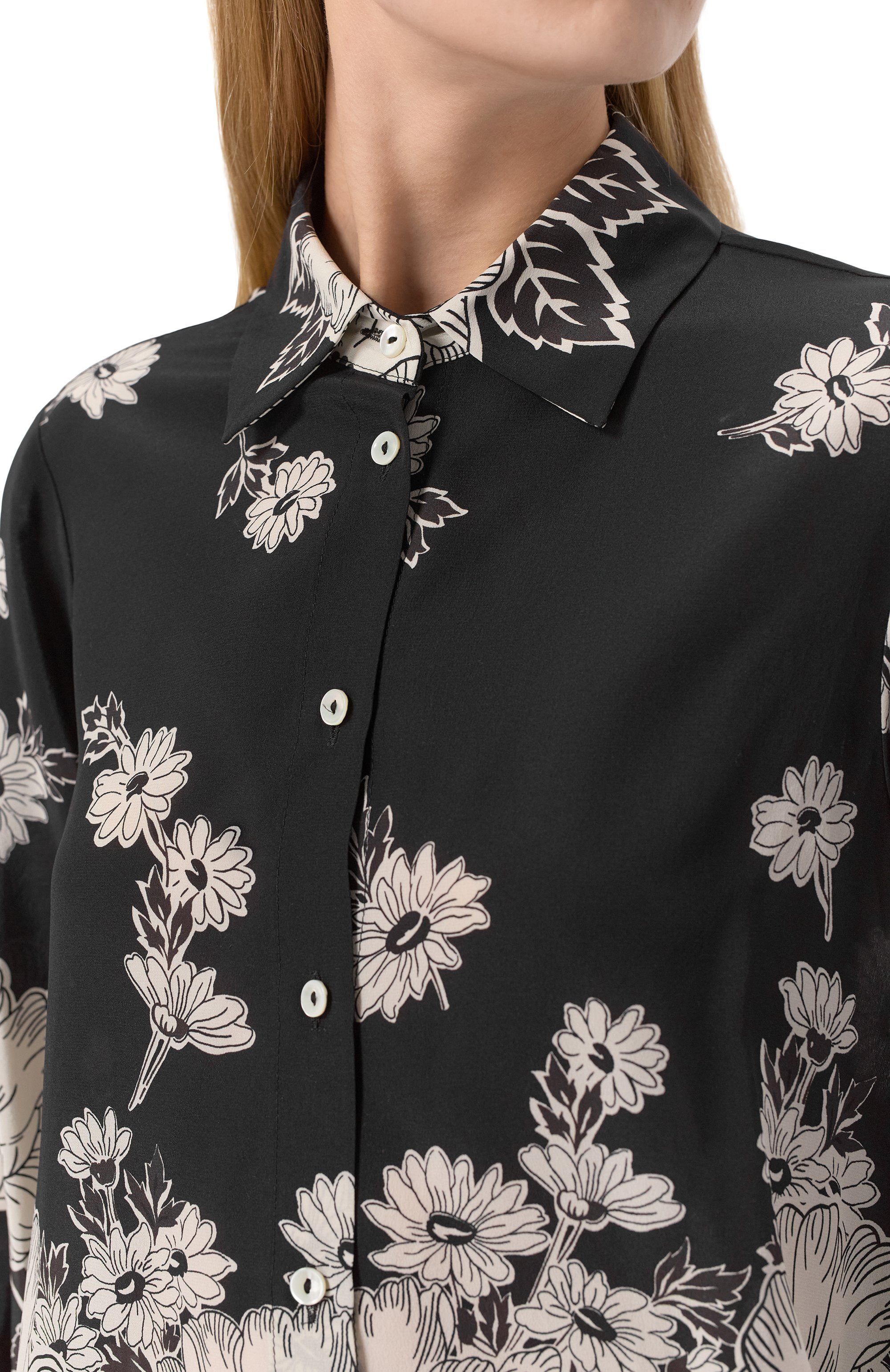 Шелковая блузка P.A.R.O.S.H., арт. D381224, фото 5