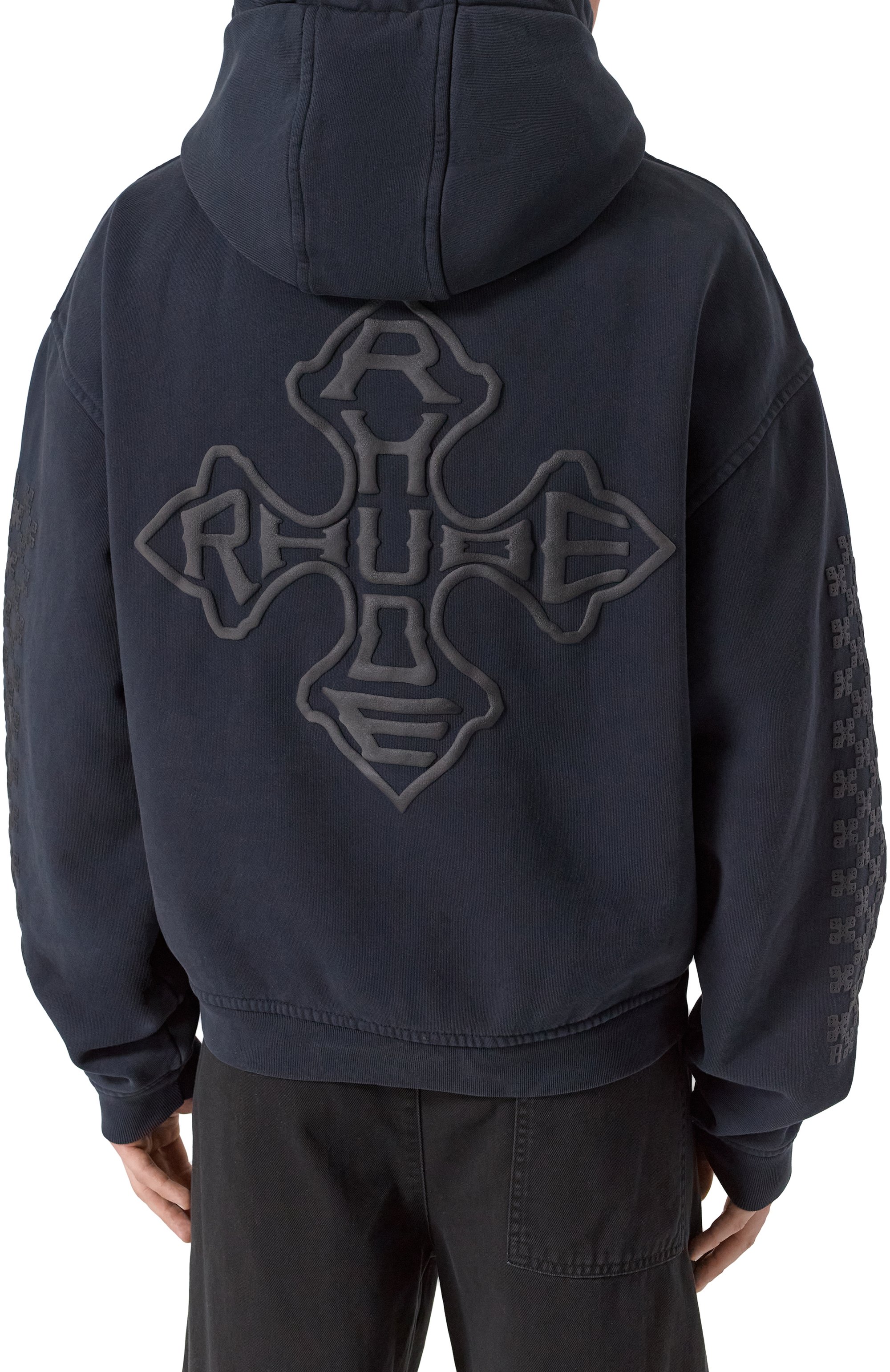 Хлопковое худи RHUDE, арт. RHPS25H002012, фото 4