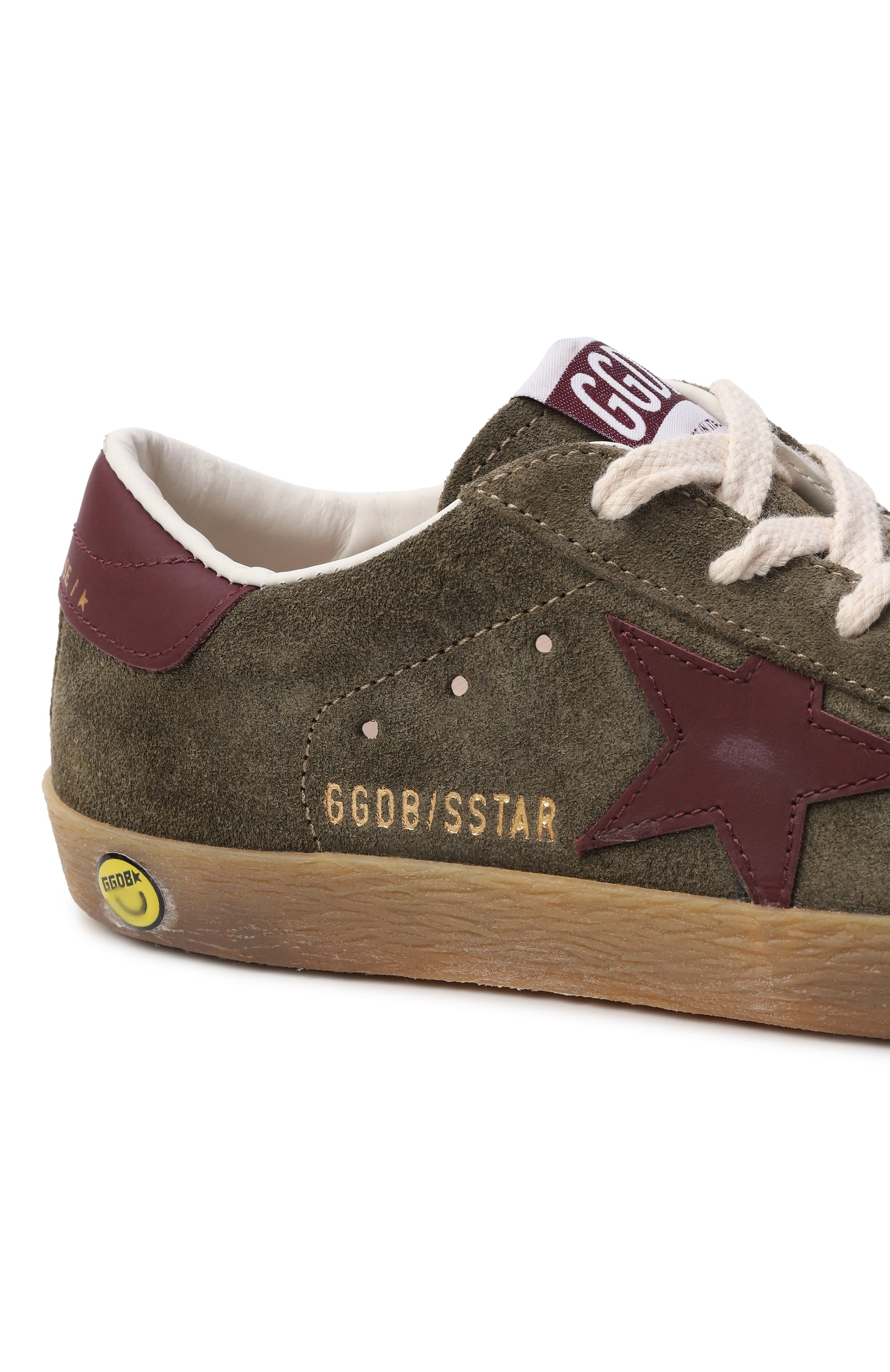 Замшевые кеды super-star GOLDEN GOOSE DELUXE BRAND, арт. GYF01002.F008029, фото 5