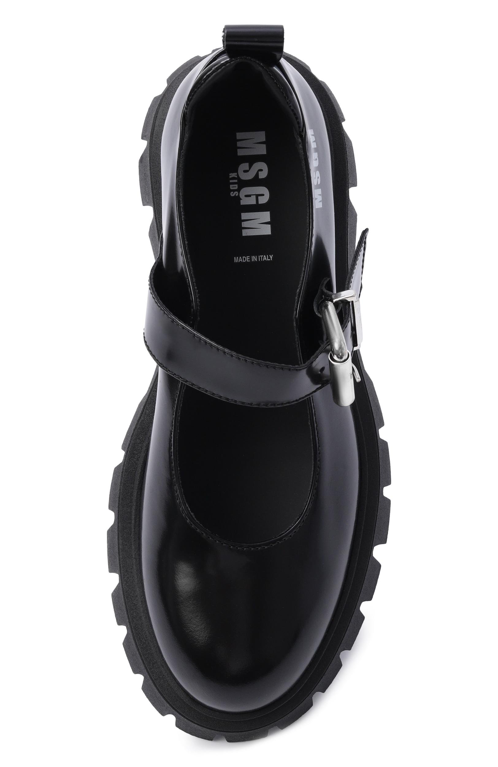 Кожаные туфли MSGM KIDS, арт. 84001/VAR1, фото 4