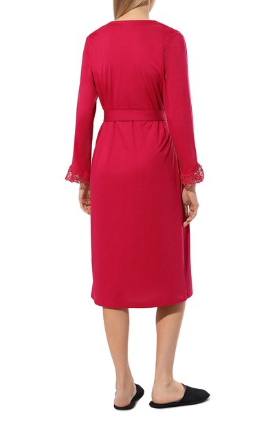 Хлопковый халат HANRO, арт. 074947, фото 4