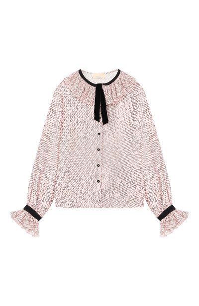 Блузка из вискозы ELISABETTA FRANCHI LA MIA BAMBINA, арт. EFCA3010/VI043