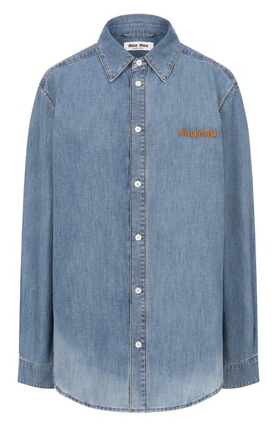 Женская джинсовая рубашка MIU MIU, арт. GWC143/193K