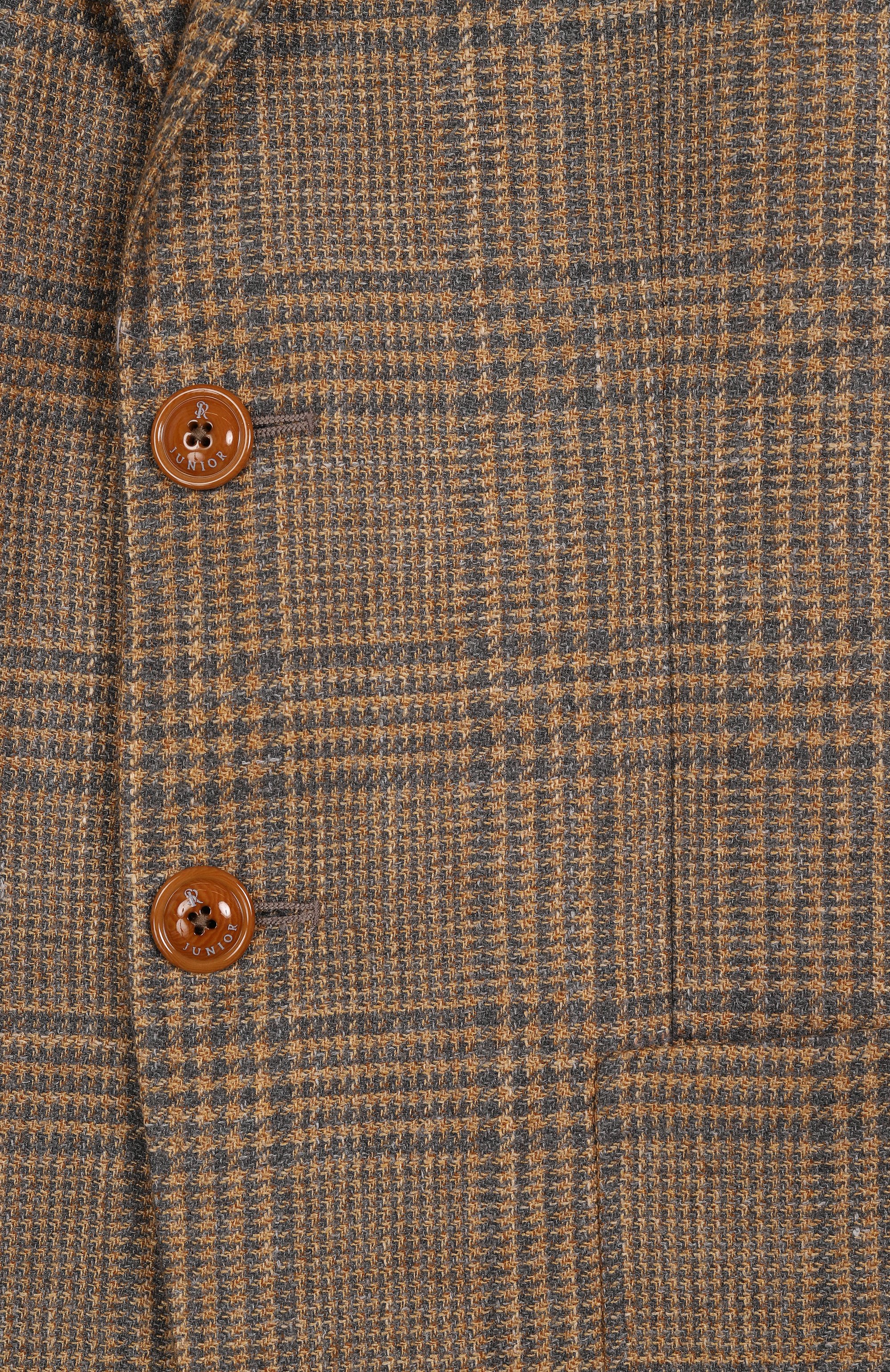 Пиджак из шерсти и кашемира STEFANO RICCI JUNIOR, арт. Y1RF7322T0/B173HA, фото 3