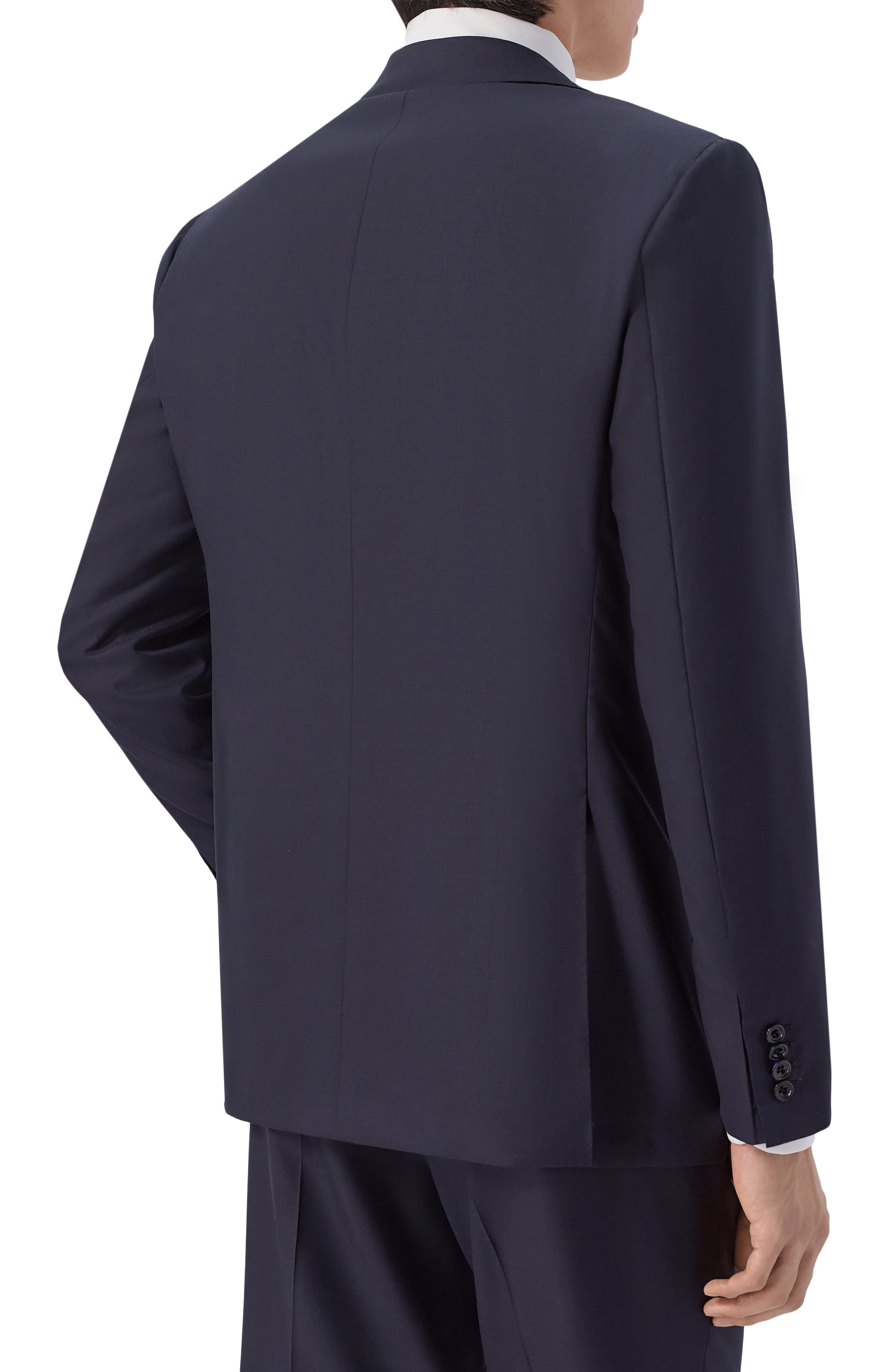 Шерстяной костюм KITON синего цвета по цене 1180000 руб., арт. UA81K09828_002, фото 3 Шерстяной костюм KITON, арт. UA81K09828_002, фото 3