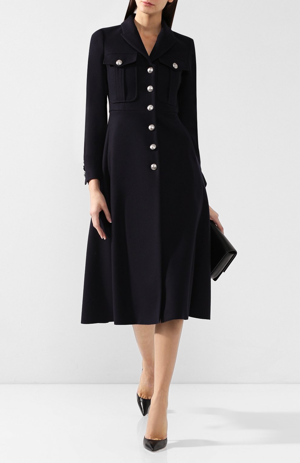 Шерстяное пальто BURBERRY, арт. 8006157, фото 2