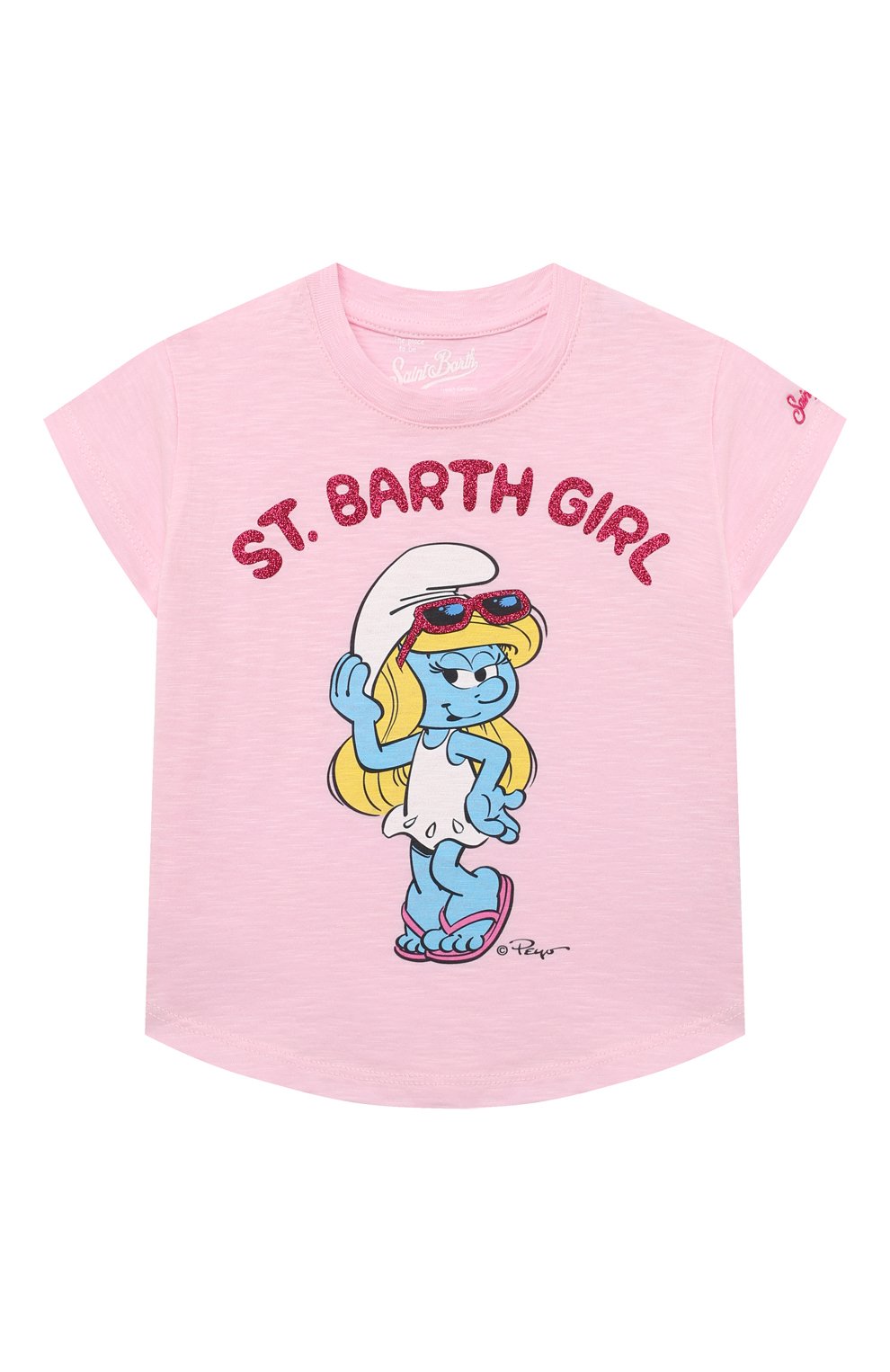 Хлопковая футболка MC2 SAINT BARTH, арт. STBK EMMA/EMM0001-/PFBG21, фото 1