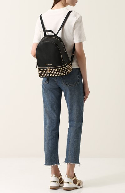 Рюкзак rhea MICHAEL MICHAEL KORS черного цвета по цене 44200 руб., арт. 30S5GEZB5L, фото 2 Рюкзак rhea MICHAEL MICHAEL KORS, арт. 30S5GEZB5L, фото 2