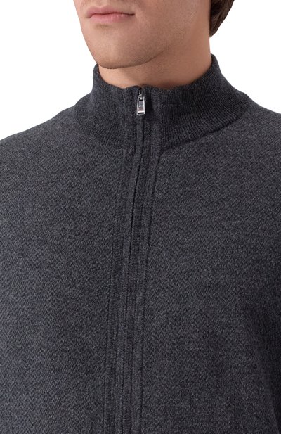 Кардиган из шерсти и хлопка BOSS, арт. 50549950, фото 5