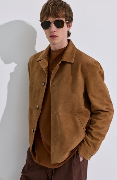 Солнцезащитные очки PRADA коричневого цвета по цене 69400 руб., арт. A54S-1BK01T, фото 5 Солнцезащитные очки PRADA, арт. A54S-1BK01T, фото 5