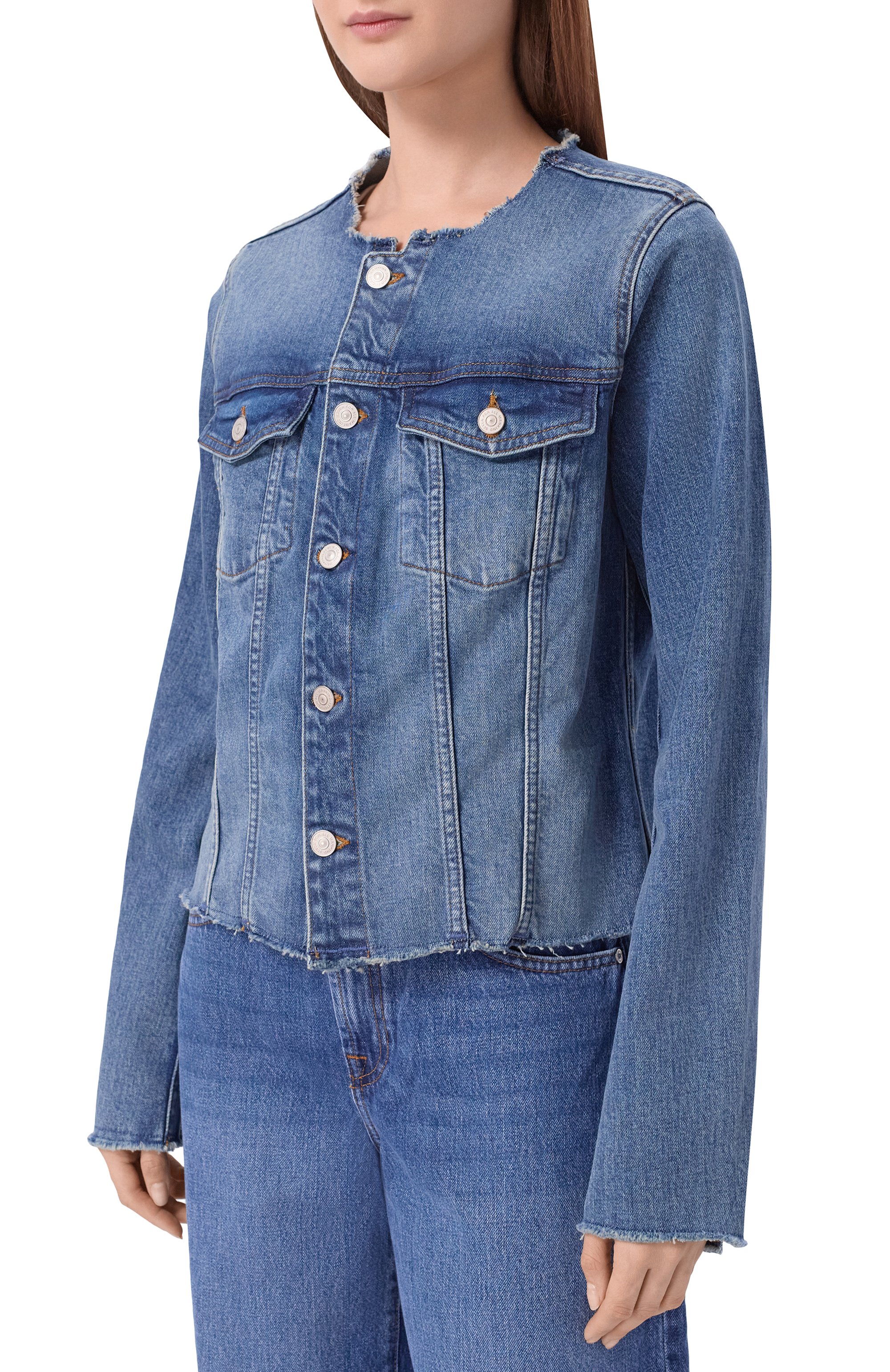 Джинсовая куртка vicky 7 FOR ALL MANKIND, арт. 7U550K85-3NG, фото 3