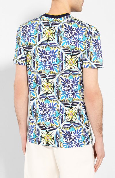 Хлопковая футболка DOLCE & GABBANA, арт. G8KD0T/HS7B4, фото 4