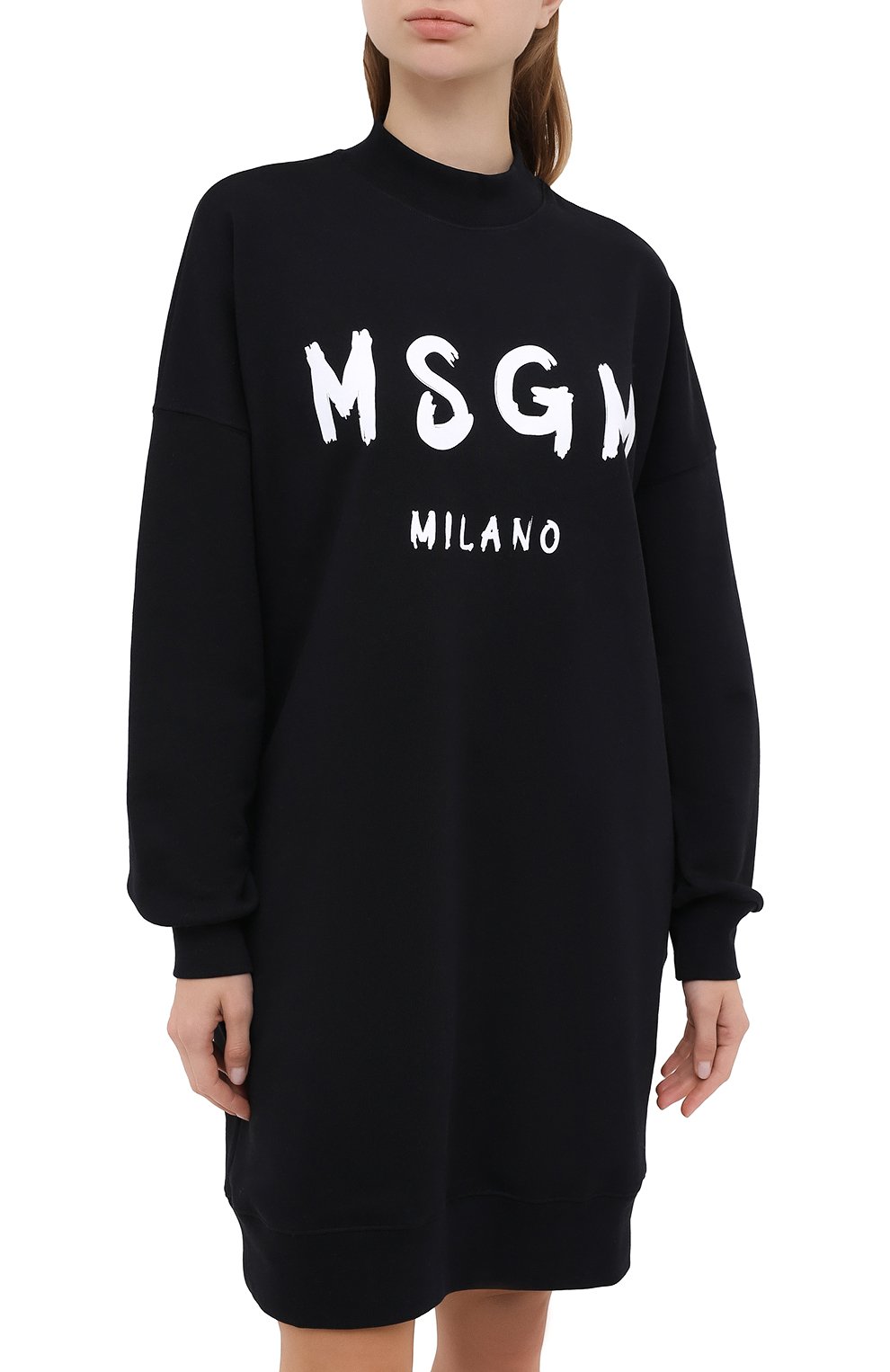 Хлопковое платье MSGM, арт. 2941MDA67 207799, фото 3