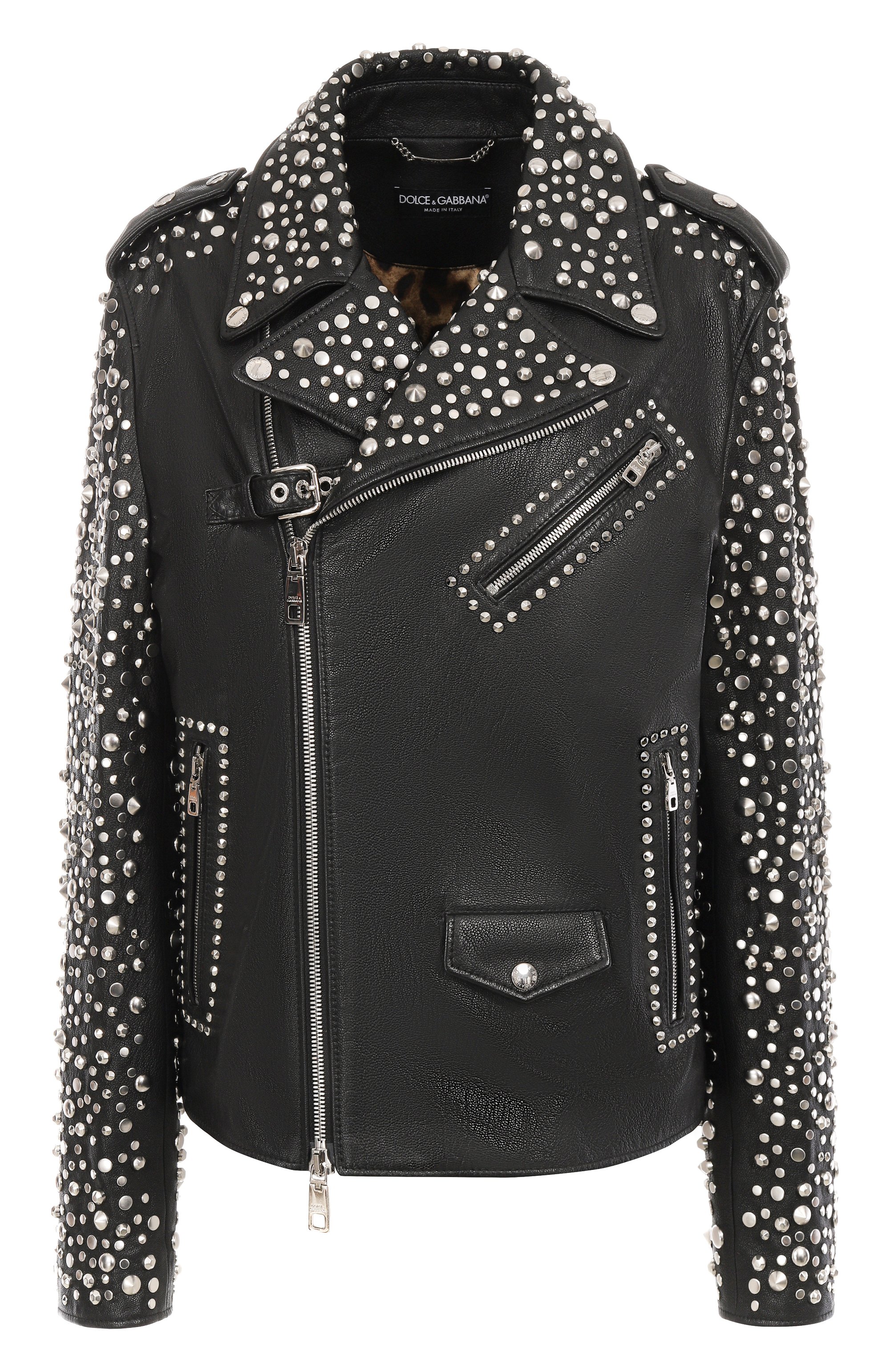 Кожаная куртка DOLCE & GABBANA, арт. F9N00L/HULEQ, фото 1