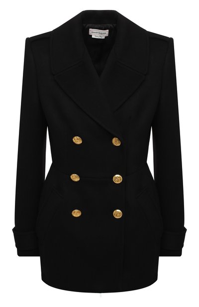 Женское шерстяное пальто ALEXANDER MCQUEEN, арт. 627535/QKAAC