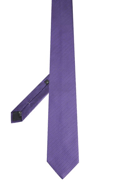 Шелковый галстук с узором ZEGNA, арт. Z9E121XW, фото 2