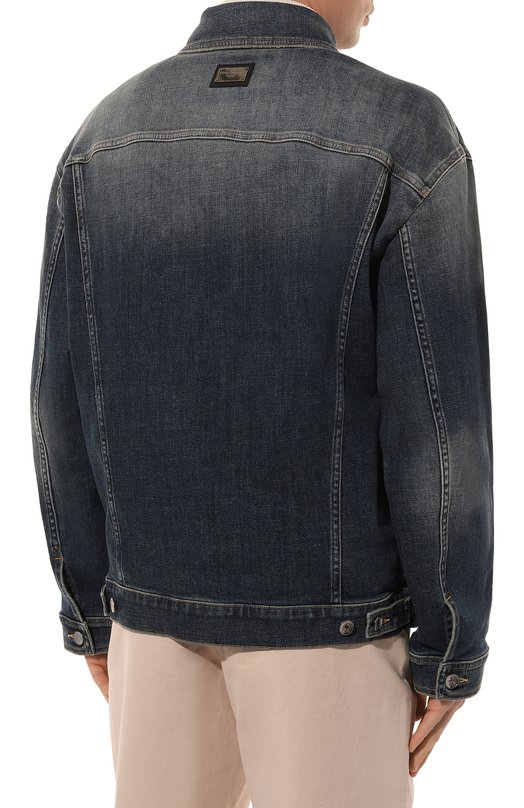 Джинсовая куртка Dolce & Gabbana G9NL5D/G8GW9 Синий  G9NL5D/G8GW9 Фото 4