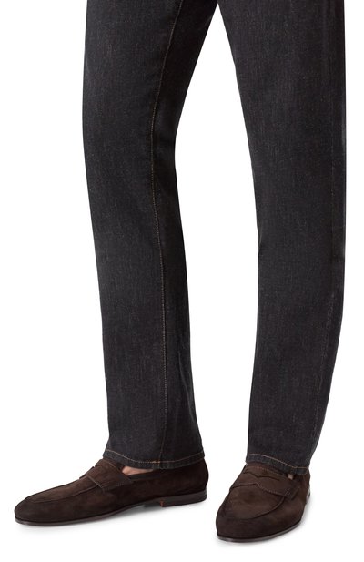 Замшевые пенни-лоферы carlo SANTONI, арт. MCNG18837SA4SEAA, фото 3