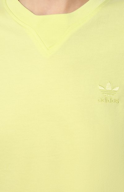 Хлопковая футболка ADIDAS ORIGINALS, арт. HE6891, фото 5