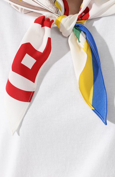Хлопковая футболка POLO RALPH LAUREN белого цвета по цене 21200 руб., арт. 211734112, фото 5 Хлопковая футболка POLO RALPH LAUREN, арт. 211734112, фото 5