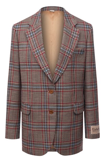 Женский жакет из шерсти и хлопка GUCCI, арт. 652010/ZAGL2