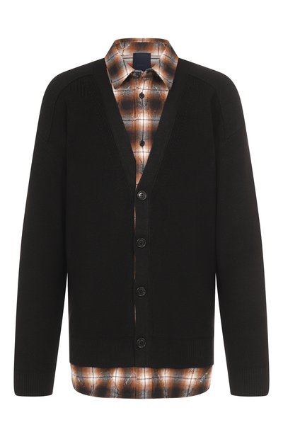 Мужской кардиган изо льна и шерсти JUUN.J, арт. JC5851P615